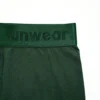 unwear noble green boxer brief waistband logo close up