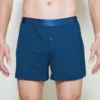 Catalog Boxer Shorts Rocking Blues 5 model wearing unwear rocking blues boxer shorts close up front