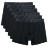 unwear onyx black boxer brief 6 pack lay flat catalog