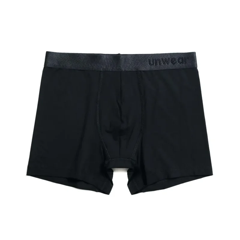 unwear-onyx-black-catalog-1-new unwear onyx black boxer brief lay flat